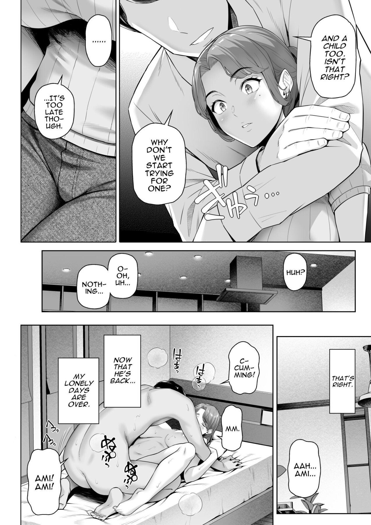 Hentai Manga Comic-My Neighbor is a Hungry Milf-Read-37
